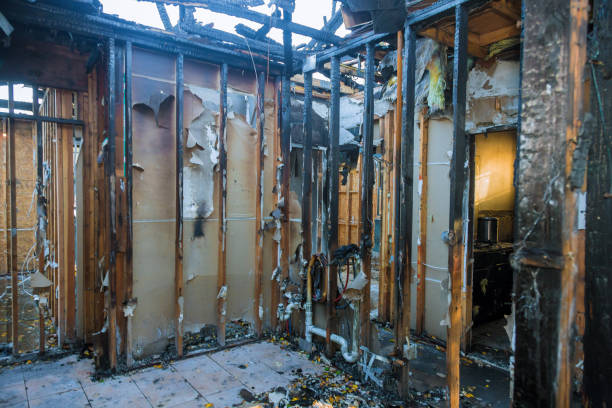 Professional Fire Damage Assessment technician working in Thorofare, NJ